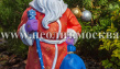 Фигура новогодняя Дед Мороз из полистоуна