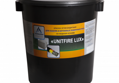 Покрытие огнезащитное «UNITFIRE LUX» для кабеля и бетона