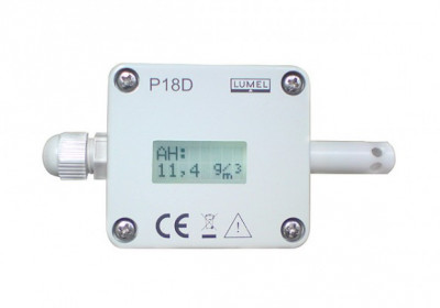P18D - Датчик влажности относительной и окружающей температуры с дисплеем