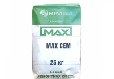 MAX CEM расширяющийся, быстротвердеющий, безусадочный цемент
