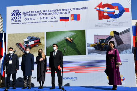 В Монголии начала работу выставка «Спецмаш-2021»
