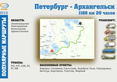 Доставка грузов в Архангельск