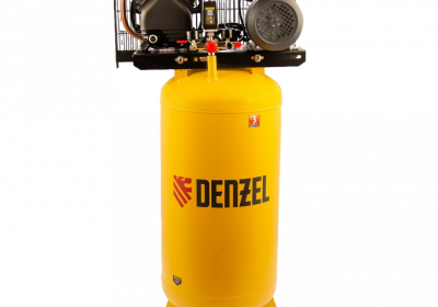 Компрессор воздушный DENZEL BCV2200/100V, 2.3 кВт, ременный привод, 100 литров, 440 л/мин