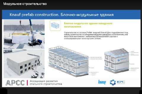 Технология модульного строительства Knauf Prefab Construction: скорость, мобильность и комплексный подход