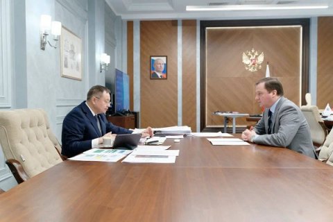 В Минстрое России обсудили развитие строительного комплекса Архангельской области