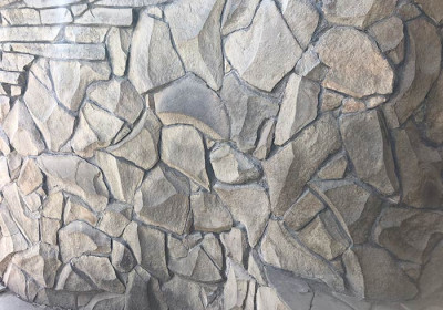 Камень Фонтанка серо - зеленый песчаник природный пластушка натуральная