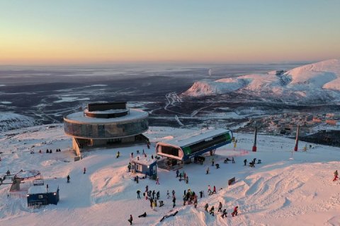 Резидент Арктической зоны РФ динамично развивает инфраструктуру горнолыжного курорта «Большой Вудъявр» в Хибинах