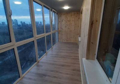 Панорамное остекление балкона