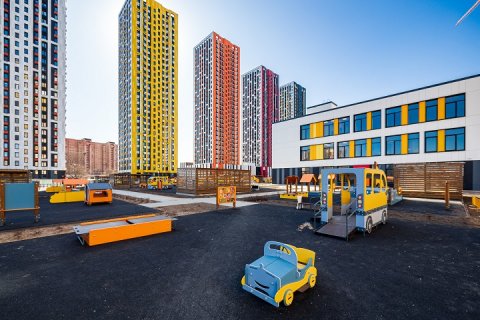 Восьмая и девятая башни подмосковного жилого комплекса от ГК «Садовое кольцо» готовы на 90%