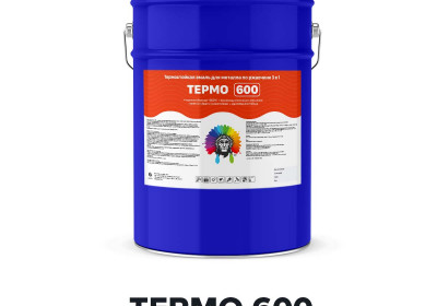 Кремнийорганическая краска - ТЕРМО 600 (Kraskoff Pro)