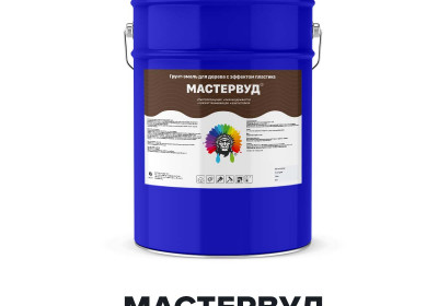 Алкидно-акриловая быстросохнущая краска для дерева - МАСТЕРВУД