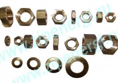 Гайки латунные для трансформатороф ТМ(Г) 25-1600 кВА