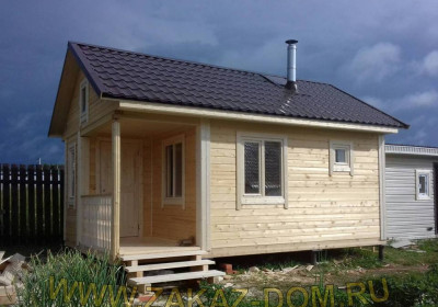 Новгородские бани из бруса под ключ