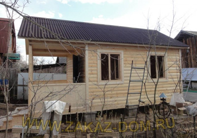 Дом-баня из Пестово - строительство на заказ