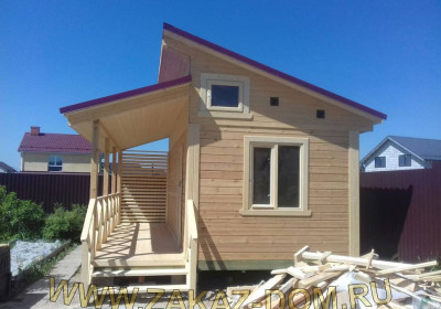 Заказать баню из профилированного бруса