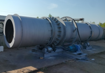 Барабанная сушилка для песка