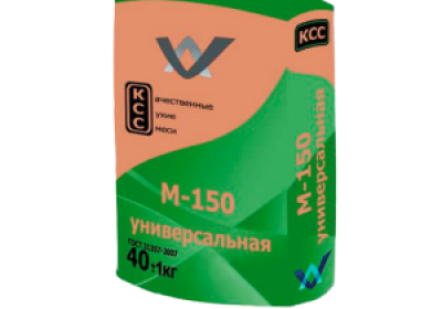 Смесь М150 универсальная КСС (Качественные Сухие Смеси) ГОСТ, 40кг