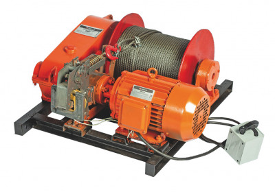 Электрическая лебёдка СибТаль, модель JM, 1Т*120М (с канатом)