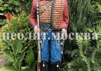 Садово-парковая фигура Бравый Гусар 180 см