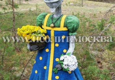 Садовая фигура Коза-дереза 150 см из стеклопластика