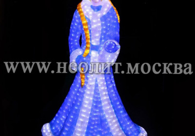 Световая фигура Снегурочка 1,9 м из акрила