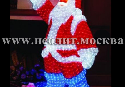 Световая фигура Санта Клаус 210 см из акрила