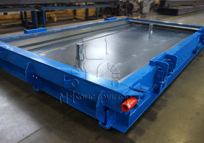 Металлоформы для трамвайных плит