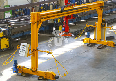 Портальный заглаживатель бетона