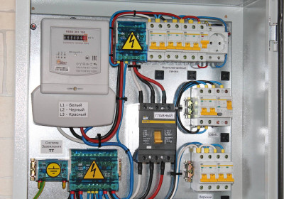 Монтаж систем электроснабжения. Сборка электрощитов