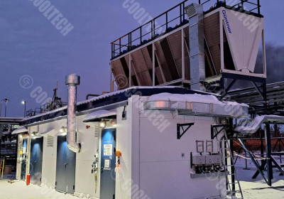 Компрессорная установка охлаждения и осушки газа