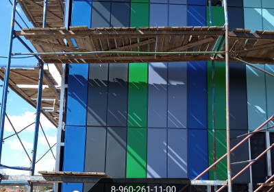 Подсистема под металлокассеты