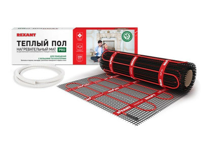 Монтаж кабельного обогрева, тёплый пол