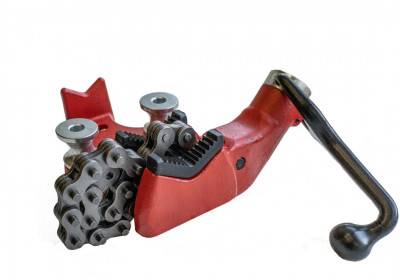 Цепные тиски VOLL CPV212 до 2.1/2"- 10-76мм