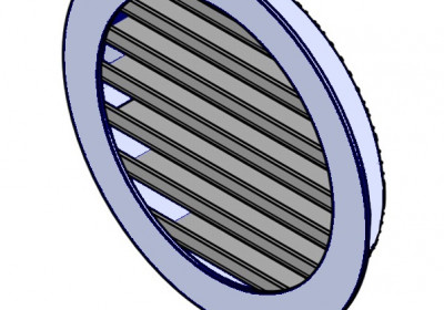 Вентиляционные решетки из листового металла круглые на заказ от завода СТиВ