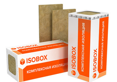 Плита минераловатная ИЗОБОКС Инсайд 1200х600х50 мм, 12 шт, (0,432 м3), ISOBOX
