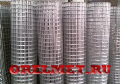 Сетка сварная оцинкованная в рулонах