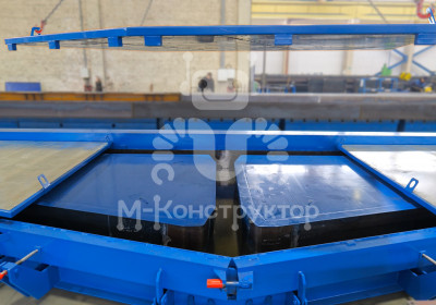 Металлоформа плит типа тт