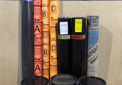 Рубероид и Стеклоизол