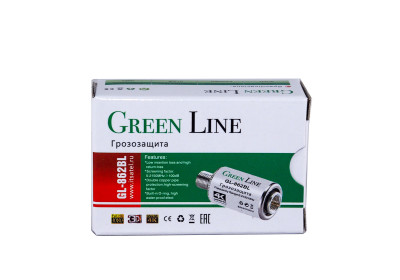 Грозозащита для коаксиального кабеля Green Line GL-862BL-1
