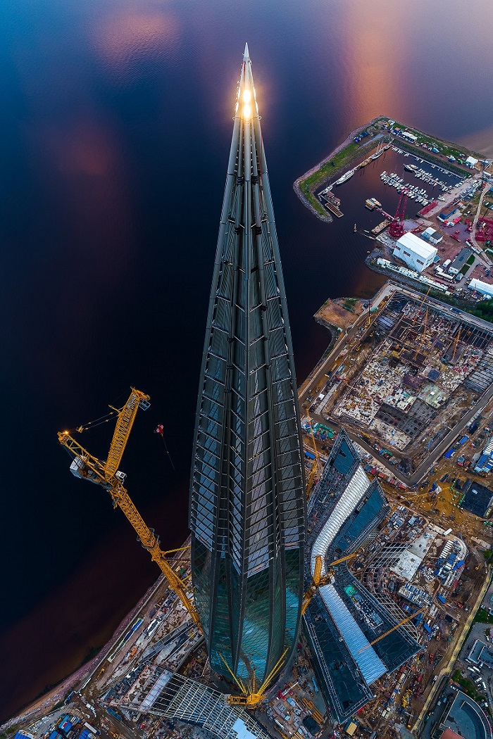 Самый высокий шпиль в санкт петербурге