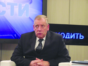 Пресс конференция мэра Новгорода